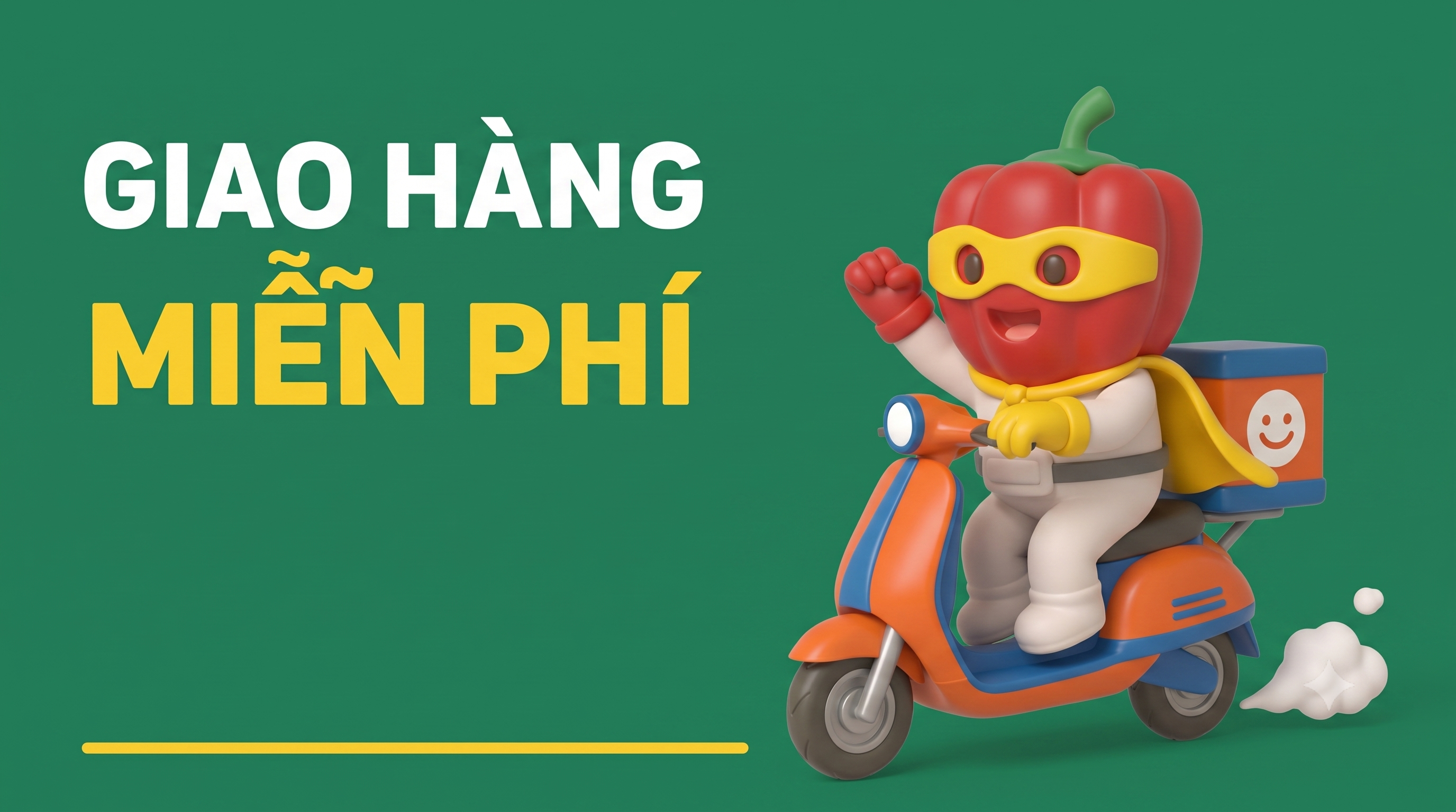 Miễn phí giao hàng