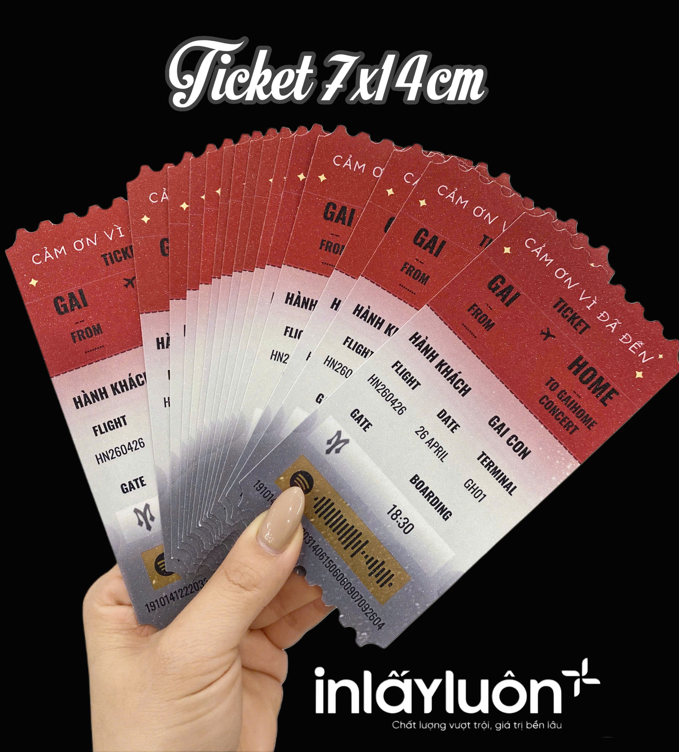 Ticket răng cưa 7x14 cm_DIECUT (Theo hình)