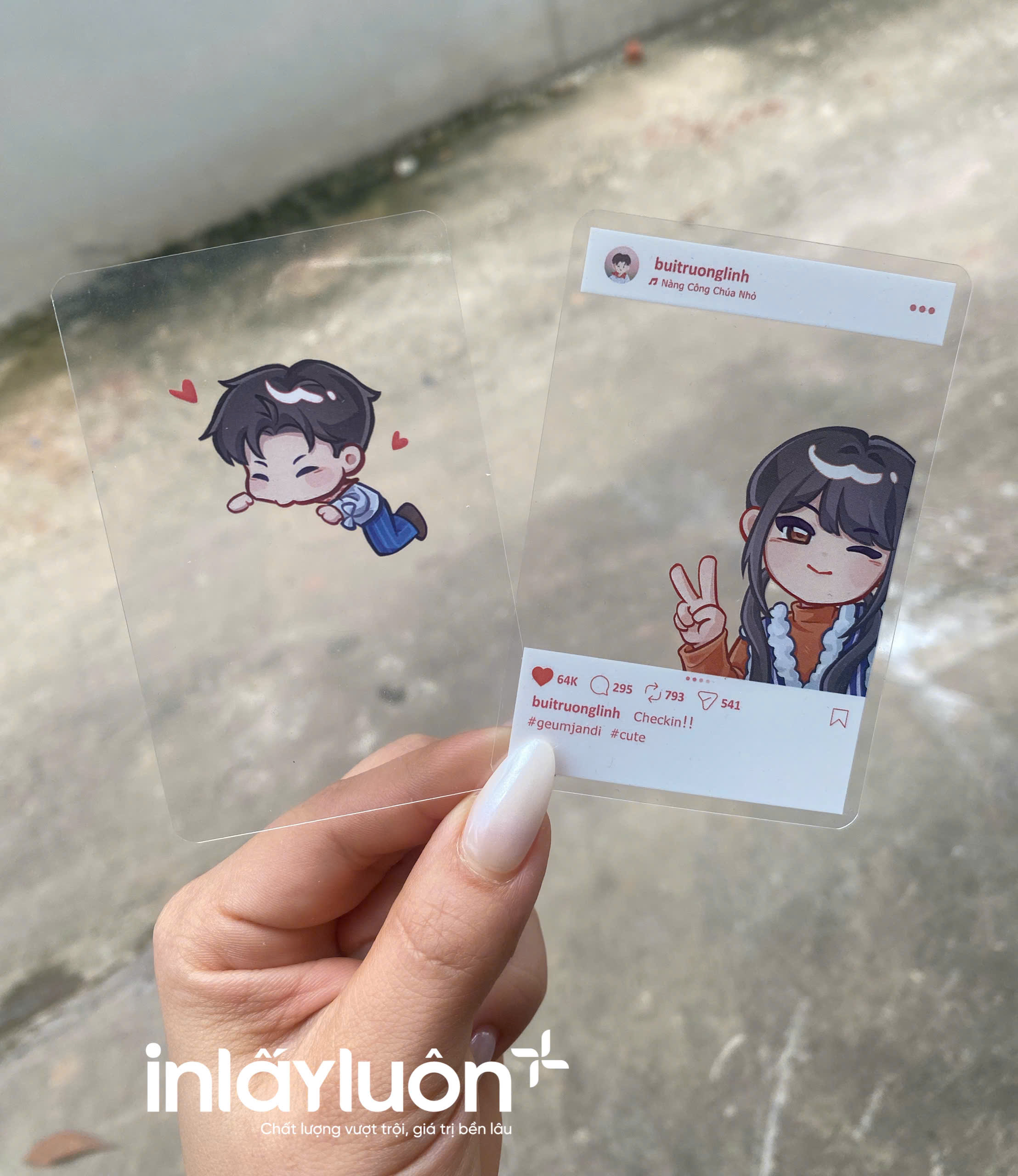 Clearcard 60x90mm