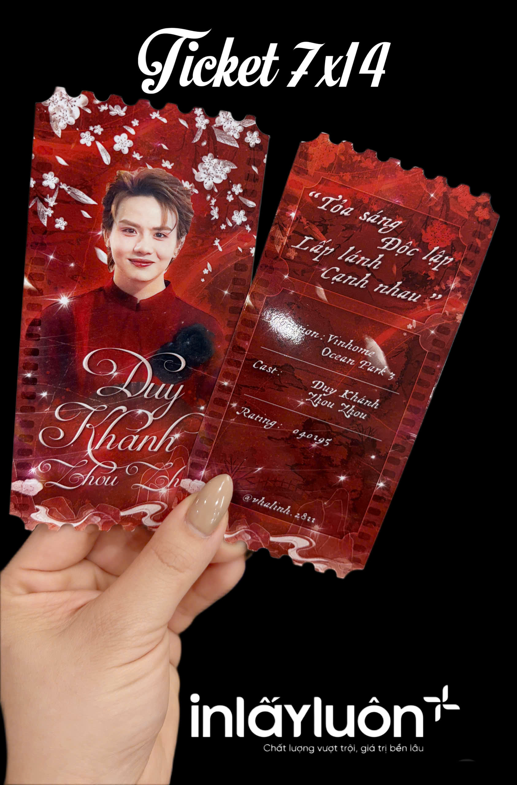 Ticket răng cưa 7x14 cm_DIECUT (Theo hình)