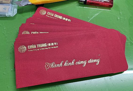 Phong Bì 12x22 - Bế dán