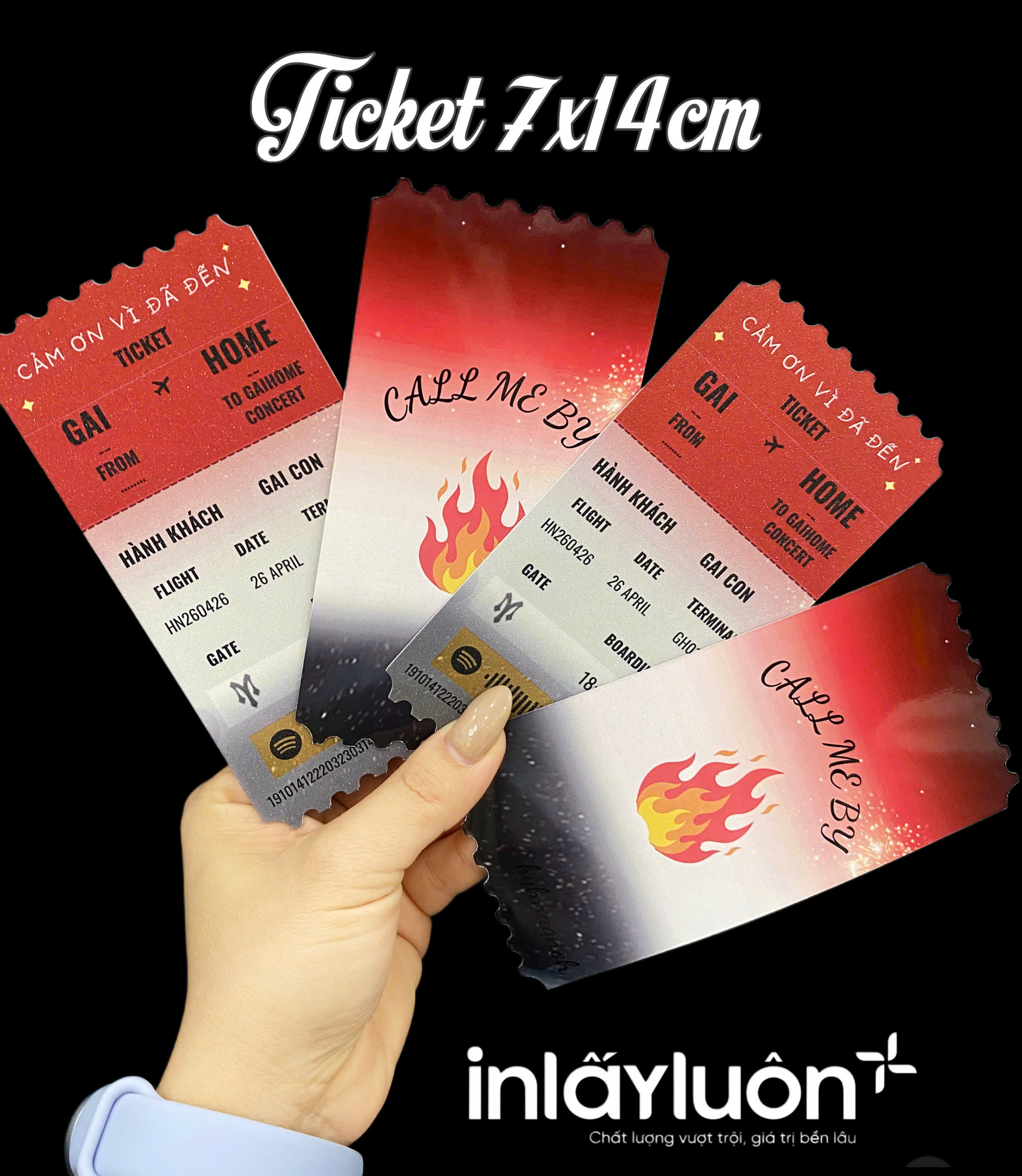 Ticket răng cưa 7x14 cm_DIECUT (Theo hình)
